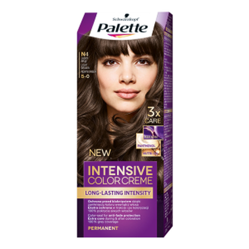 Püsivärv Intensive Color N4 helepruun, PALETTE, 1 tk