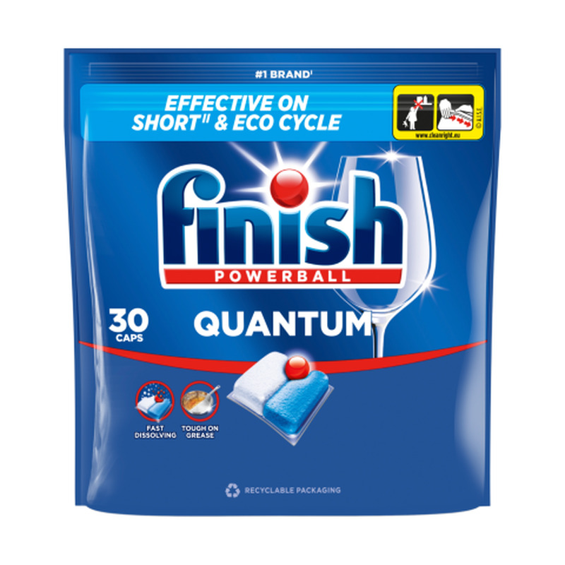 Nõudepesumasina tabletid Finish Quantum Fresh 30tk