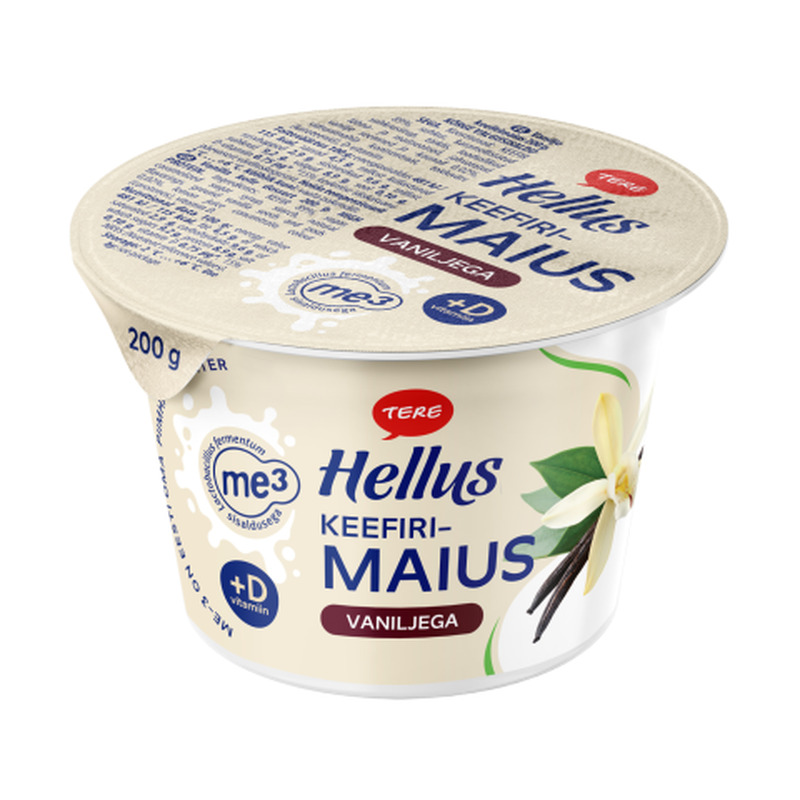 Keefirimaius vaniljega Hellus 200g