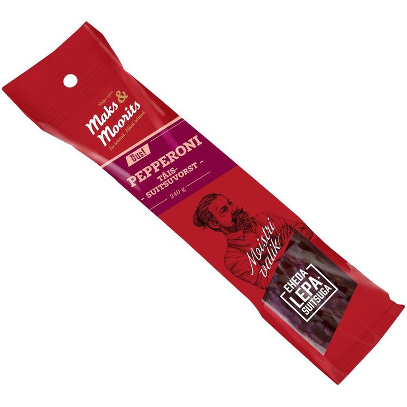 Pepperoni täissuitsuvorst, MAKS&MOORITS, 240 g