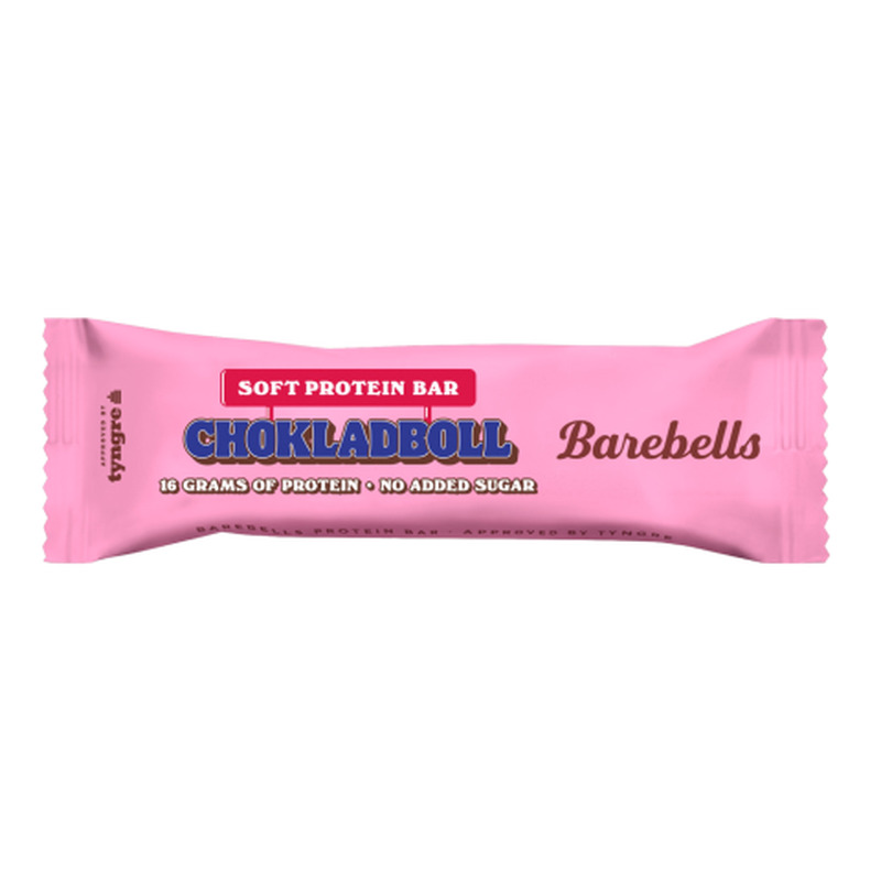Proteiinibatoon Soft Bar Chokladboll Barebells magusainetega 55g