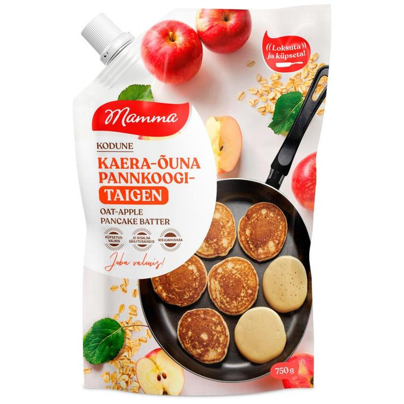 Mamma Kaera-Õuna Pannkoogitaigen 750 G