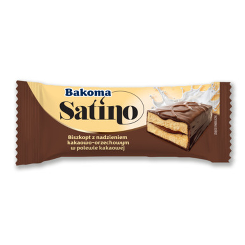 BAKOMA Satino batoon kakaotäidisega multipakk 10x39g
