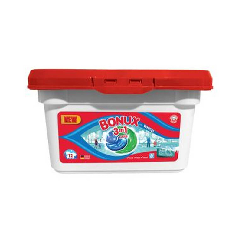 Pesukapslid BONUX Polar Ice Fresh 12 pesukorda