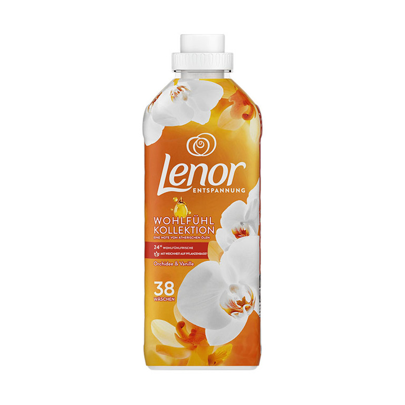 Pesuloputusvahend 38pk vanilli&orhidee, LENOR, 950 ml