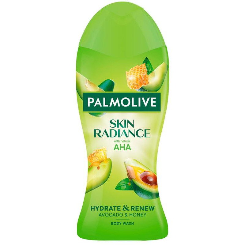 Dušigeel Skin Radiance AHA Avocado Honey, PALMOLIVE, 500ml