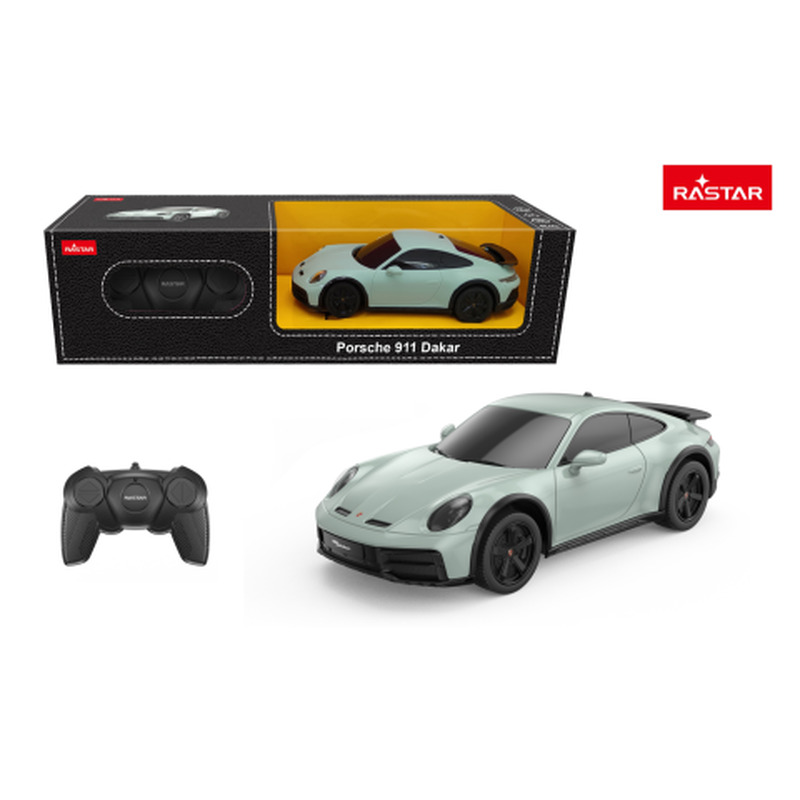 Mänguauto Rastar R/C 1:24 Porsche 911 Dakar raadio teel juhitav 10140
