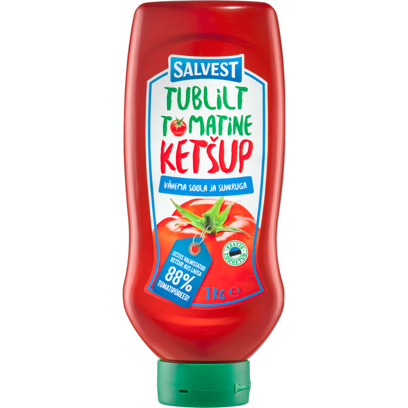 SALVEST Ketšup 1kg (vähema soola ja suhkruga)