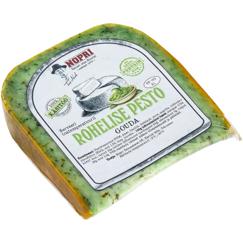 Nopri Gouda Roheline Pesto, 250 g