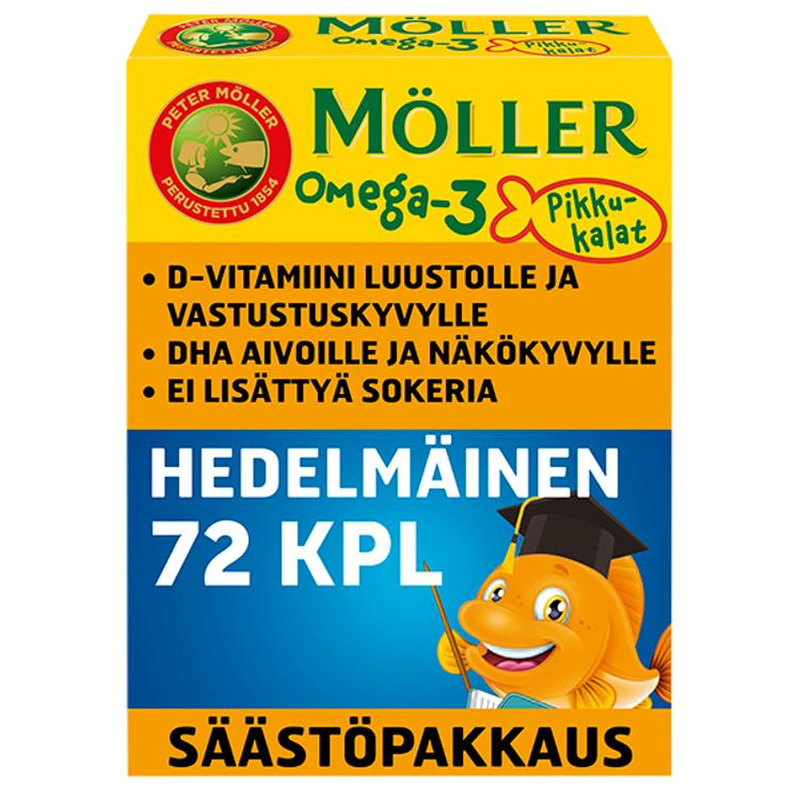Möller 86G Omega-3 väikesed kalakesed