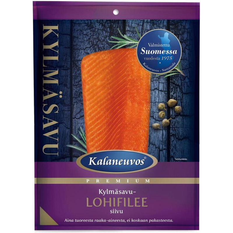 Kalaneuvos viilutatud külmsuitsutatud lõhefilee 150g