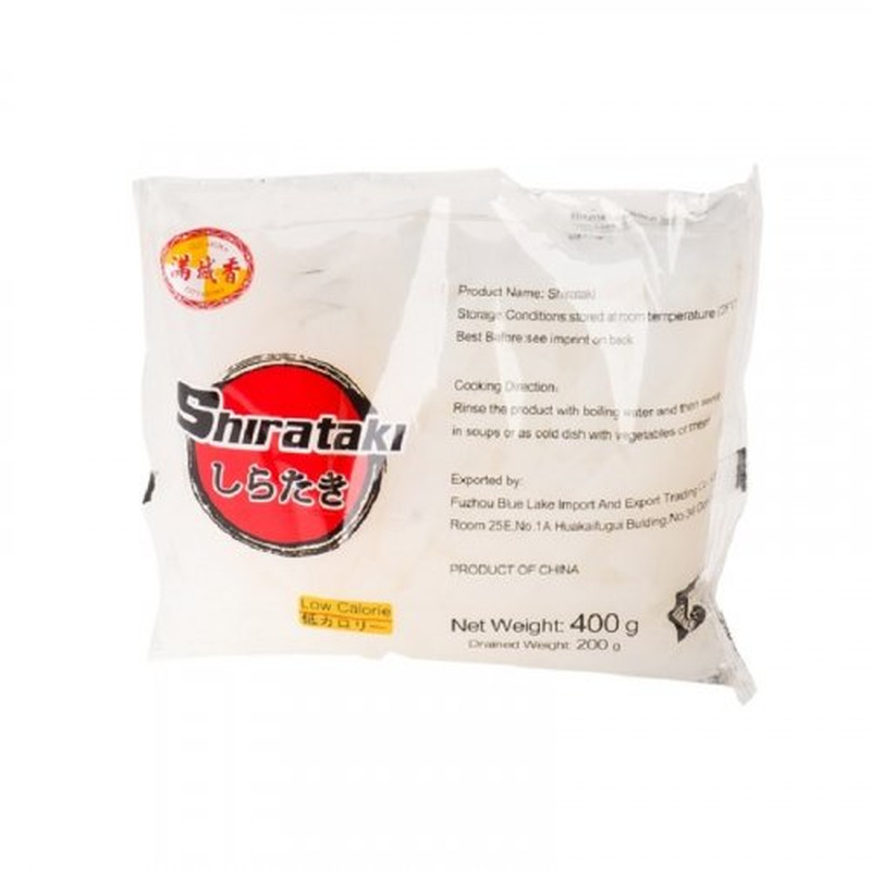 Shirataki nuudlid laiad