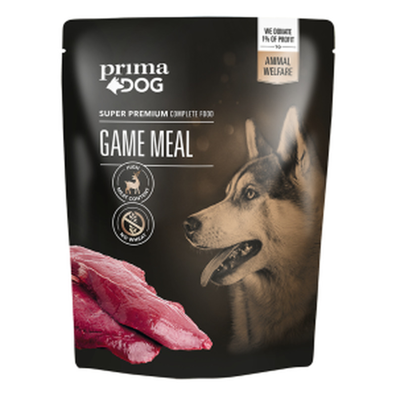 Koerte eine ulukilihaga, PRIMA DOG, 600 g