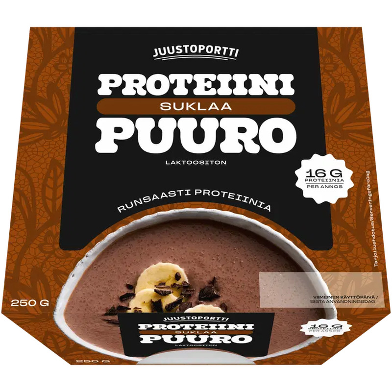 Juustoportti šokolaadimaitseline proteiinipuder, 250 g