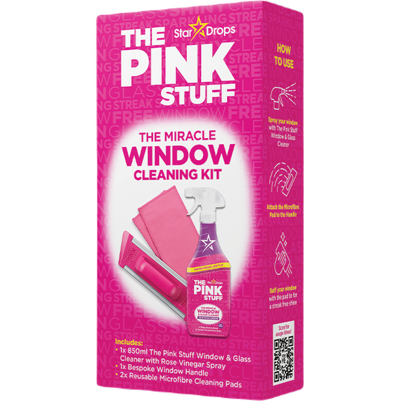 The Pink Stuff Aknapuhastuskomplekt 850ml