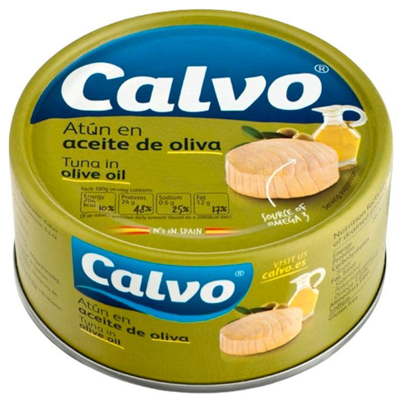 Tuunikala filee oliivõlis, CALVO, 160 g