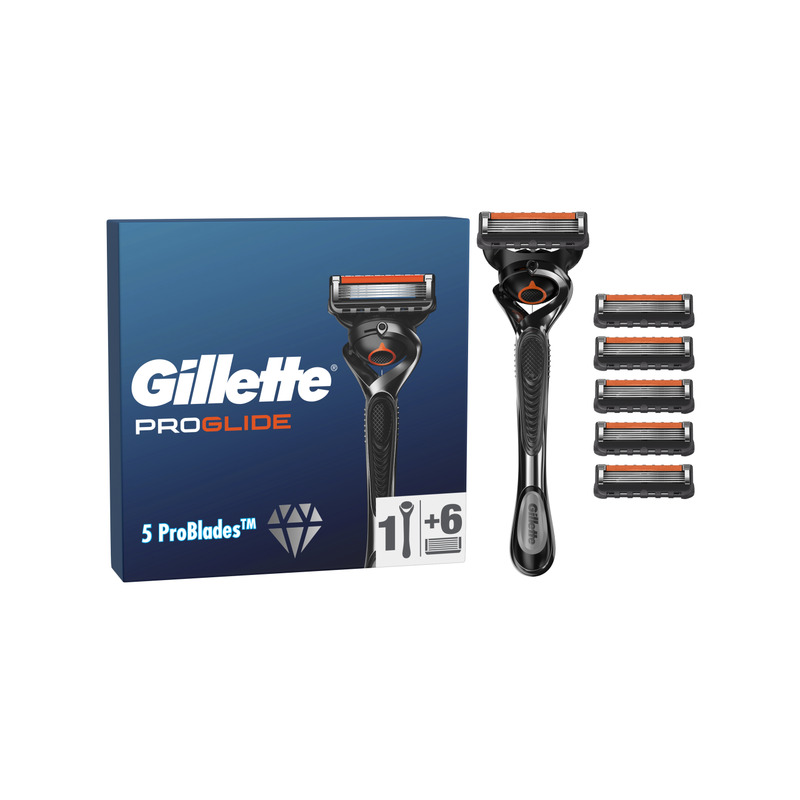 Gillette Proglide Raseerija Meestele + 6 Tera
