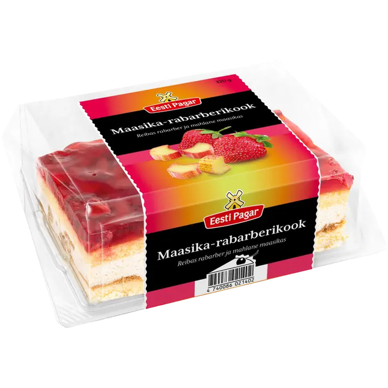 Eesti Pagar Maasika-Rabarberikook 320 g