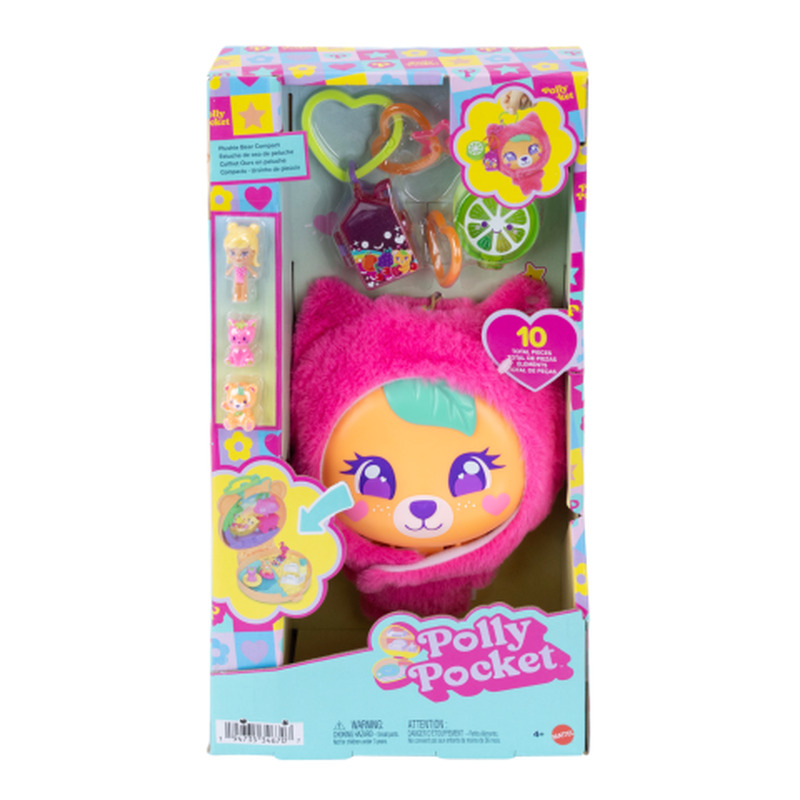 Pehme mänguasja komplekt Polly Pocket, värv ja kujundus võivad erineda SS26