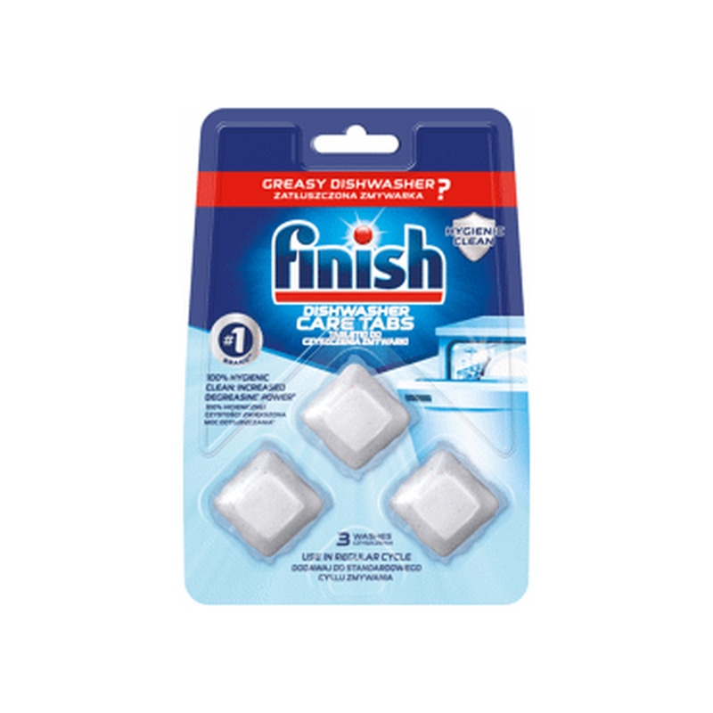 Nõudepesum.puhastustabletid FINISH 3x17g