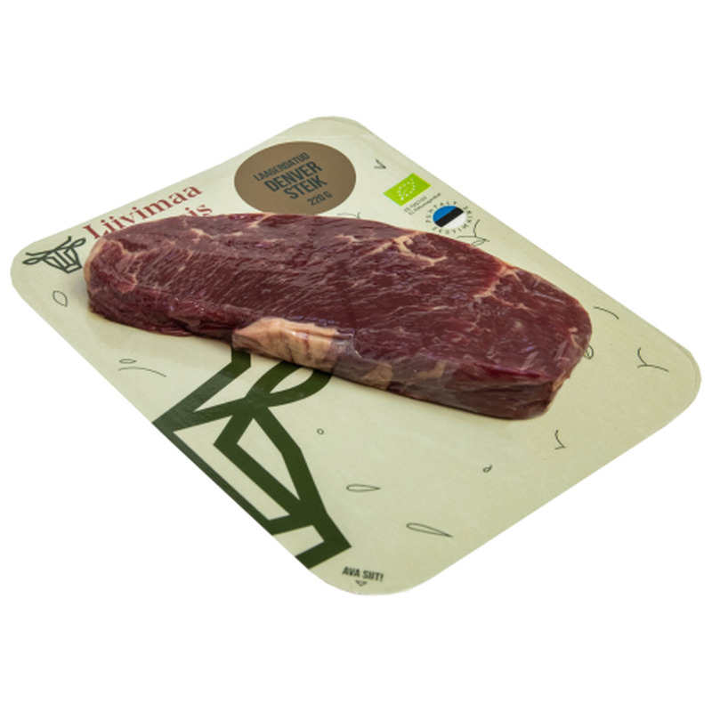 Mahe rohumaaveise Denver steik Linnamäe 220g