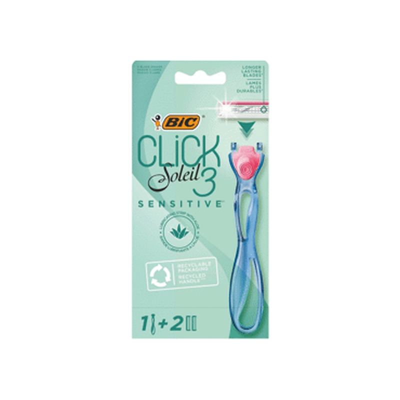 Raseerija BIC SoleilClick Sensit.+2 tera