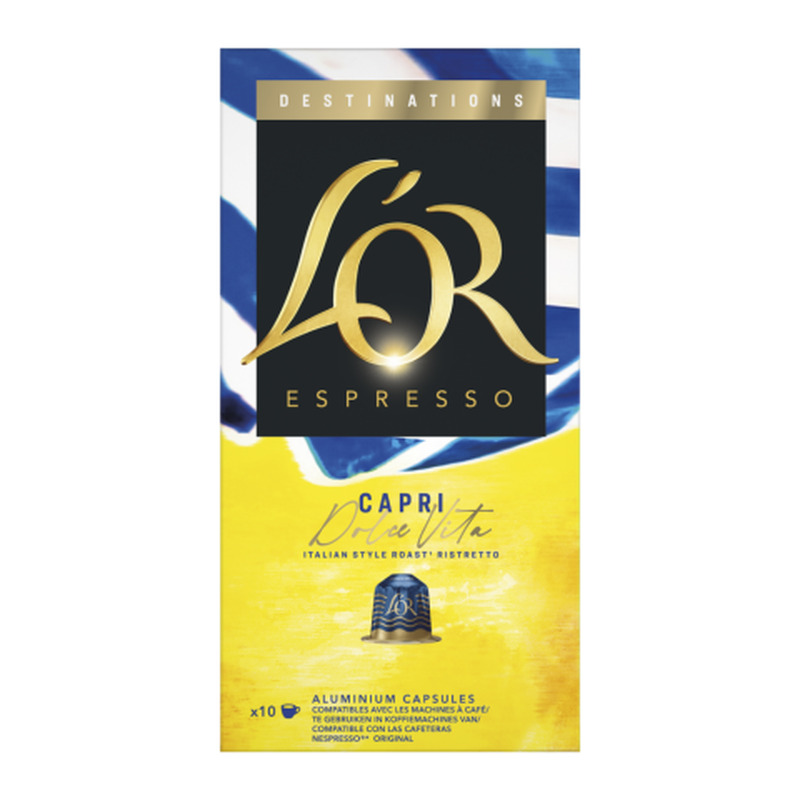 Kohvikapslid L'or Capri 10x5,2g