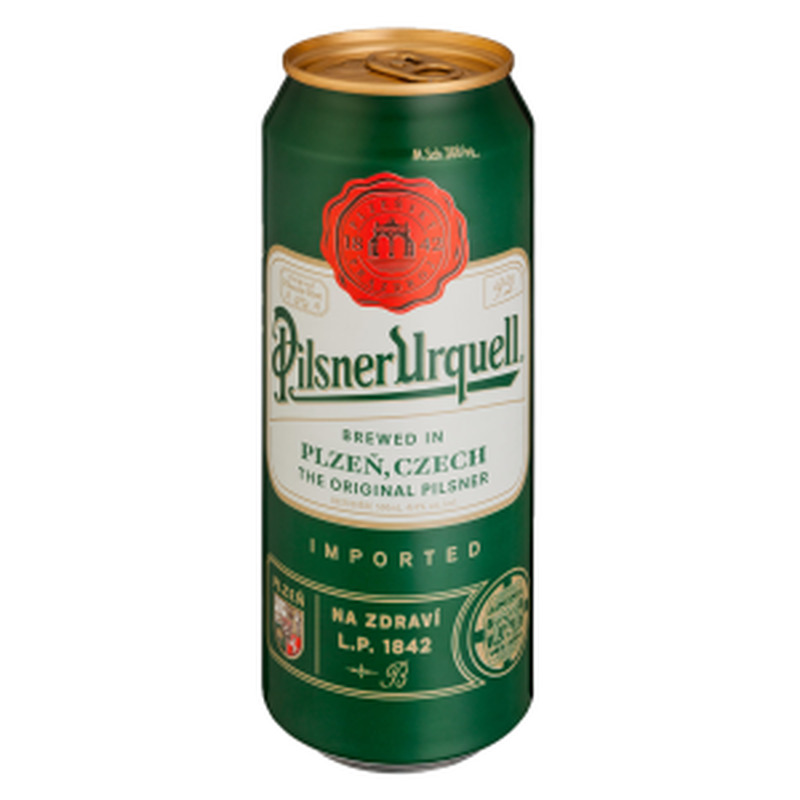 Pilsner Urquell hele õlu 4.4% 0.5L prk