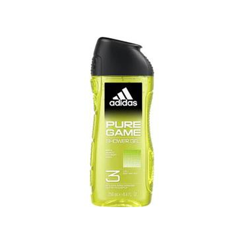Dušigeel ADIDAS 3in1 Pure Game Men 250ml
