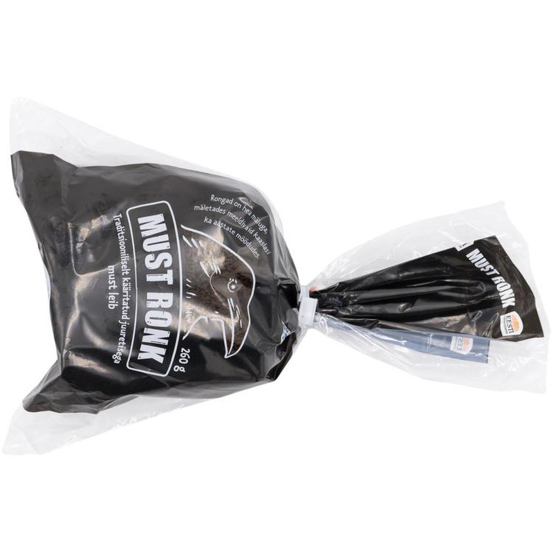 Viilutatud must leib Must Ronk, EESTI LEIVATÖÖSTUS, 260 g