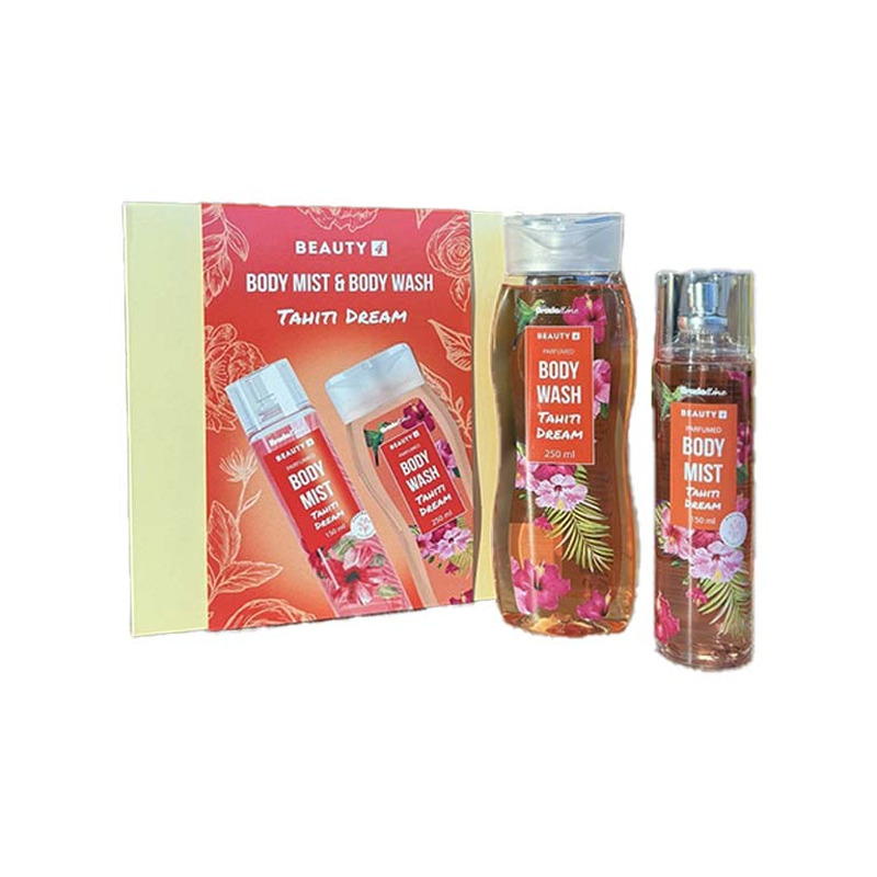 Unelm kinkekomplekt dushigeel 250ml+kehalõhnastaja 150ml, TAHITI