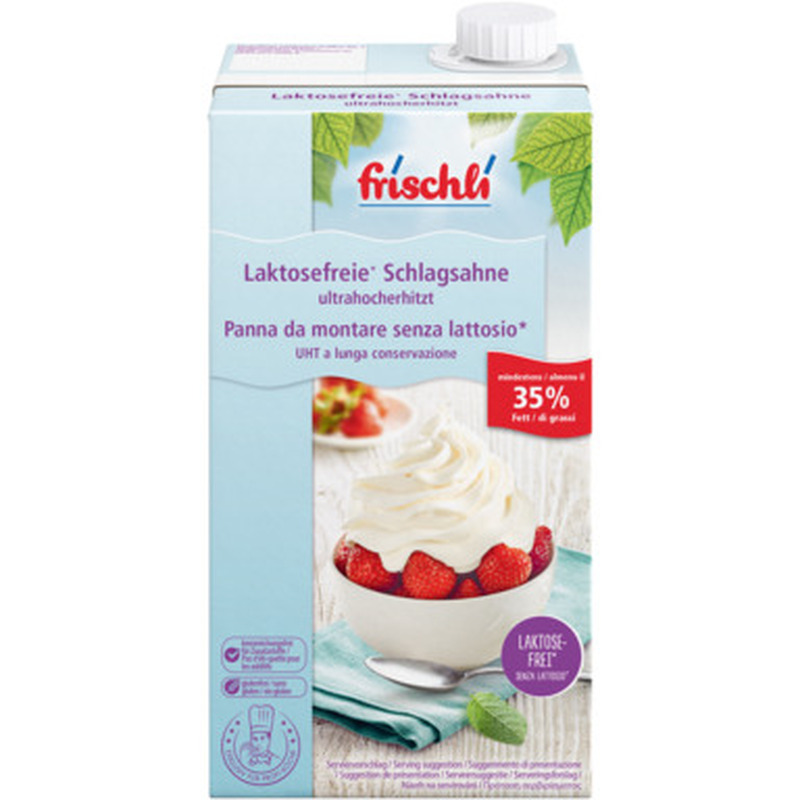 FRISCHLI Profi vahukoor 35% 1l (UHT, laktoosivaba)