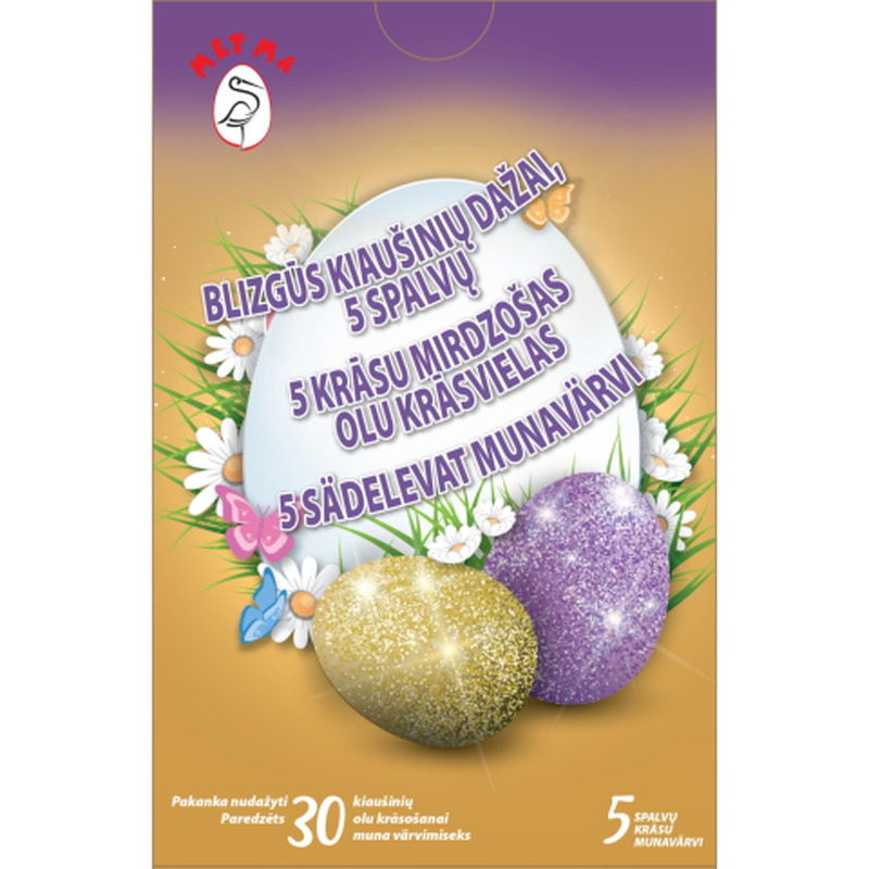 Munavärvid sädelevad 5tk ES26