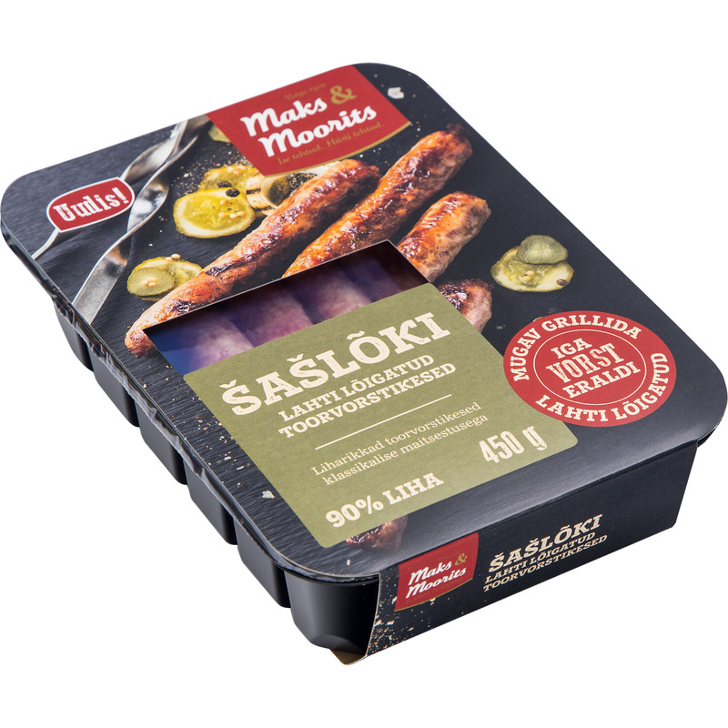 Šašlõki toorvorstikesed, MAKS & MOORITS, 450 g