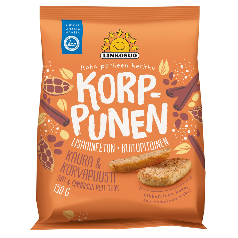 LINKOSUO Kaerakuivik kaneelimaitseline 150g
