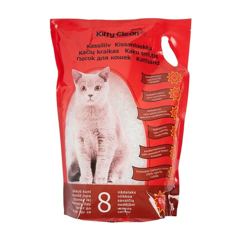 Kassiliiv silikageelist, KITTYCLEAN, 6 l