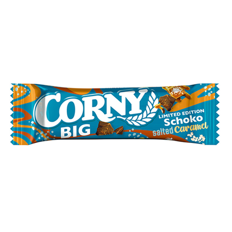 Corny Big Piimašokolaadi-karamelli müslibatoon meresoolaga 40g