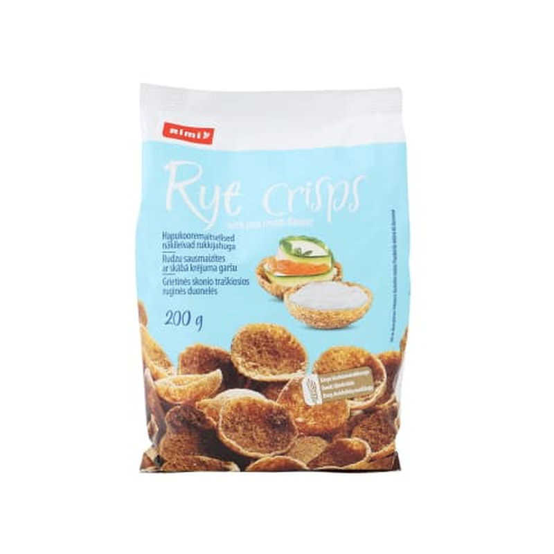 Rukki näkileivad hapukoorega Rimi 200g