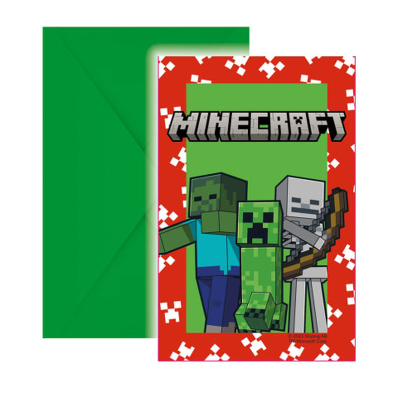 Peokutse komplekt "Minecraft" 6tk