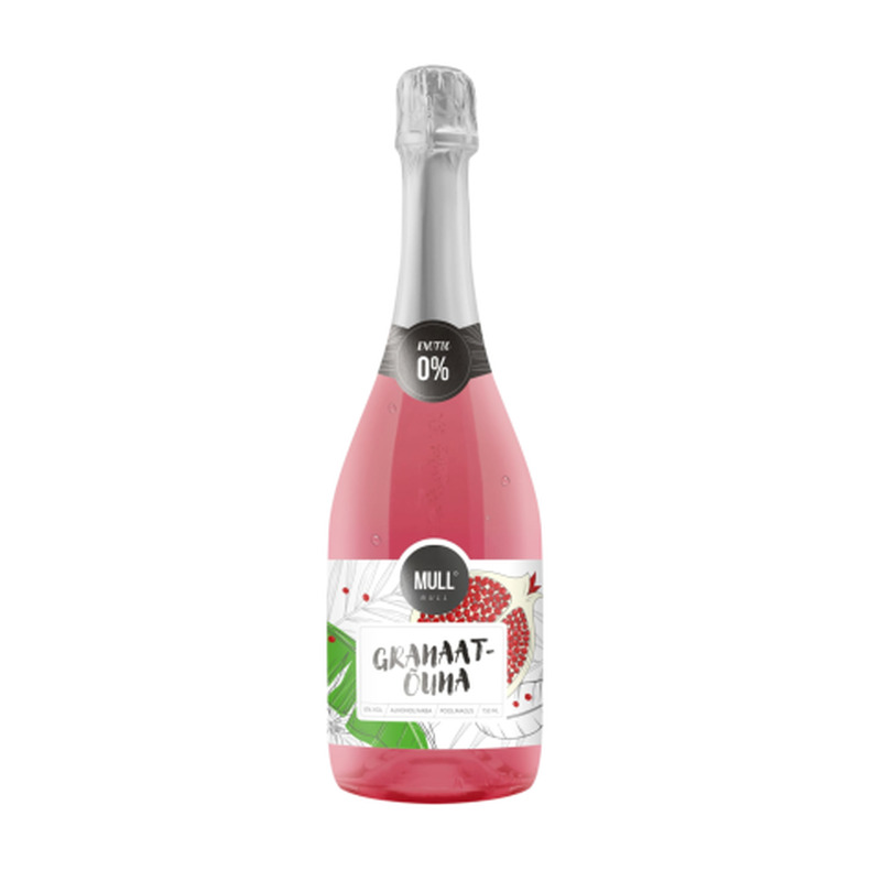 Alkoholivaba mullijook Granaatõuna Mull Null 0,75l