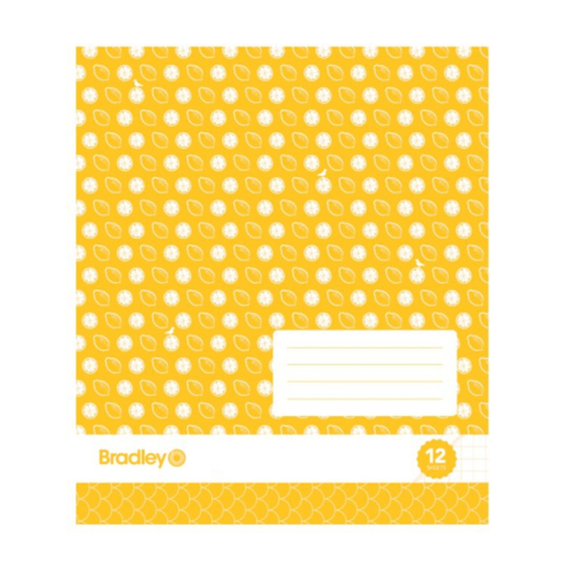 Vihik Bradley 12 lehte ruuduline 7x7