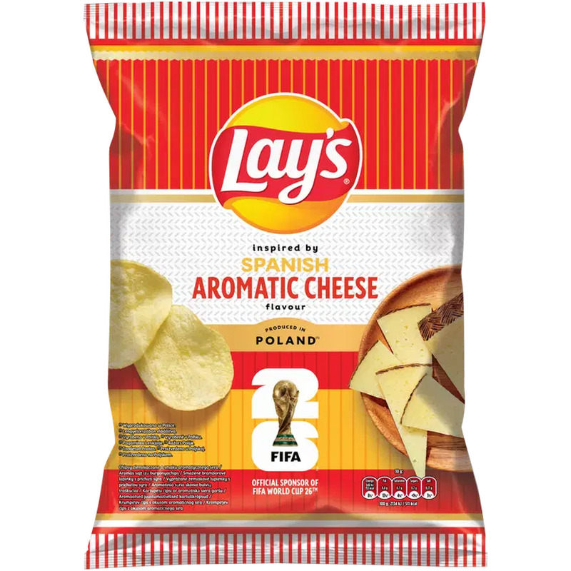 LAY'S hispaaniapärase juustu Manchego maitselised kartulikrõpsud 130g
