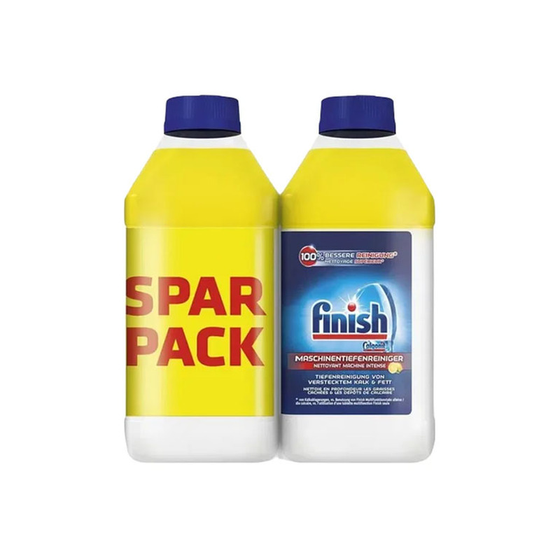 Nõudepesumasina puhastusvahend Lemon, FINISH, 2×250 ml
