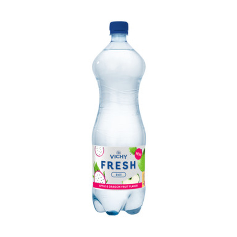 SAKU Vichy fresh apple-dragonfruit 1,5l (gaseerimata, pet)