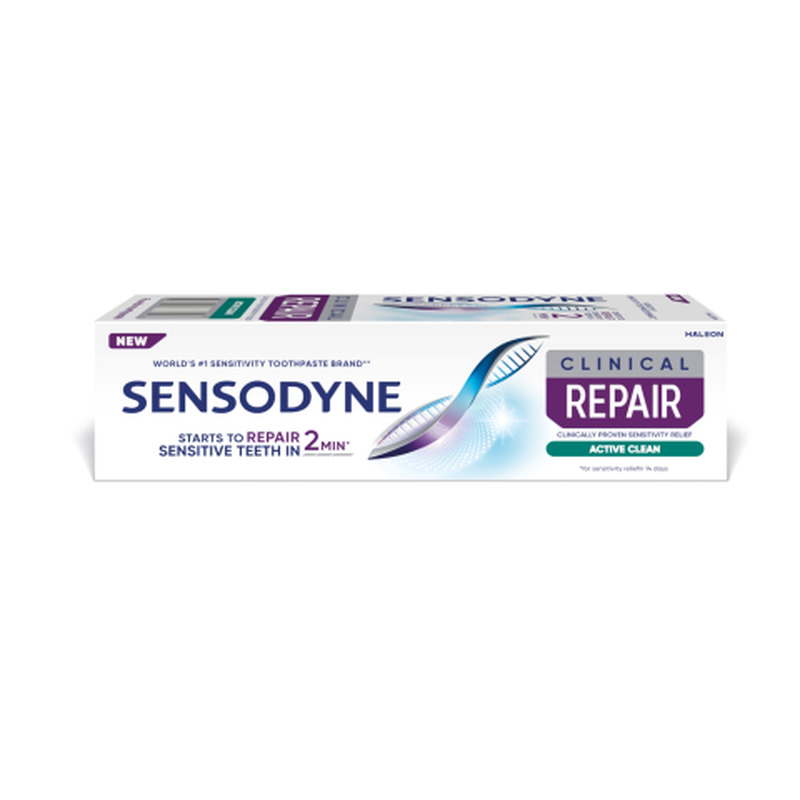 Hambapasta Sensodyne Clinical Repair Active Clean 75ml