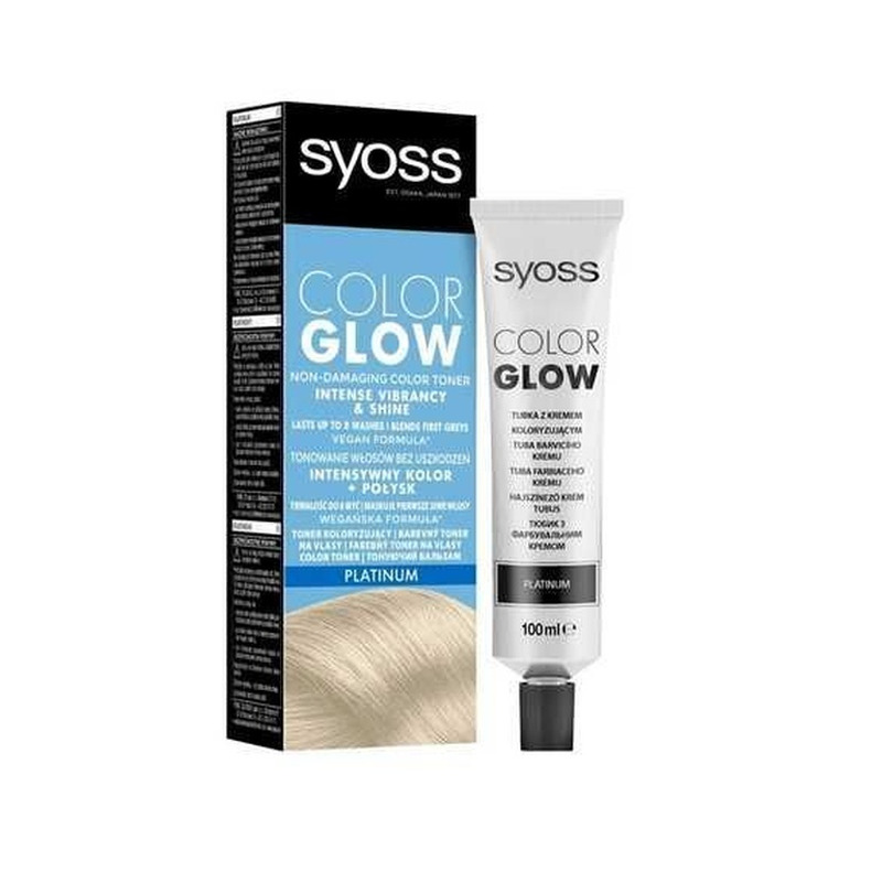 Tooniv Juuksevärv Syoss ColorGLOW PLAATINA 100 ml