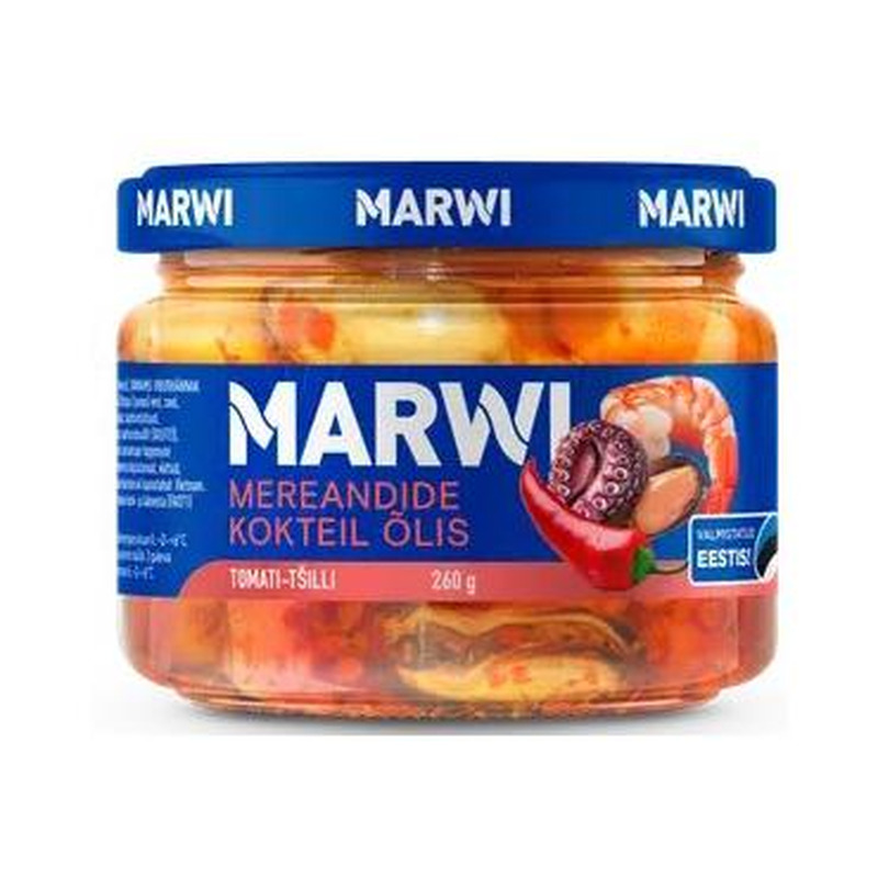 Mereandide kokteil tomat.tšilli 260g
