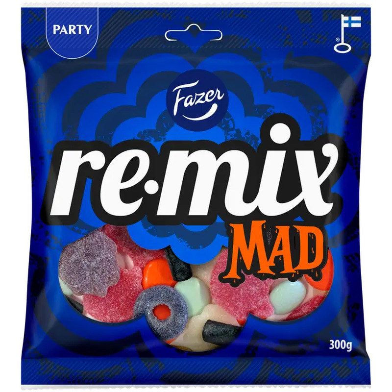 Fazer Remix Mad kommikott 300g