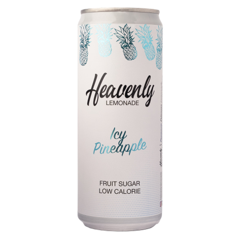 Karboniseeritud karastusjook ananassimaitseline Heavenly Lemonade 0,33l purk