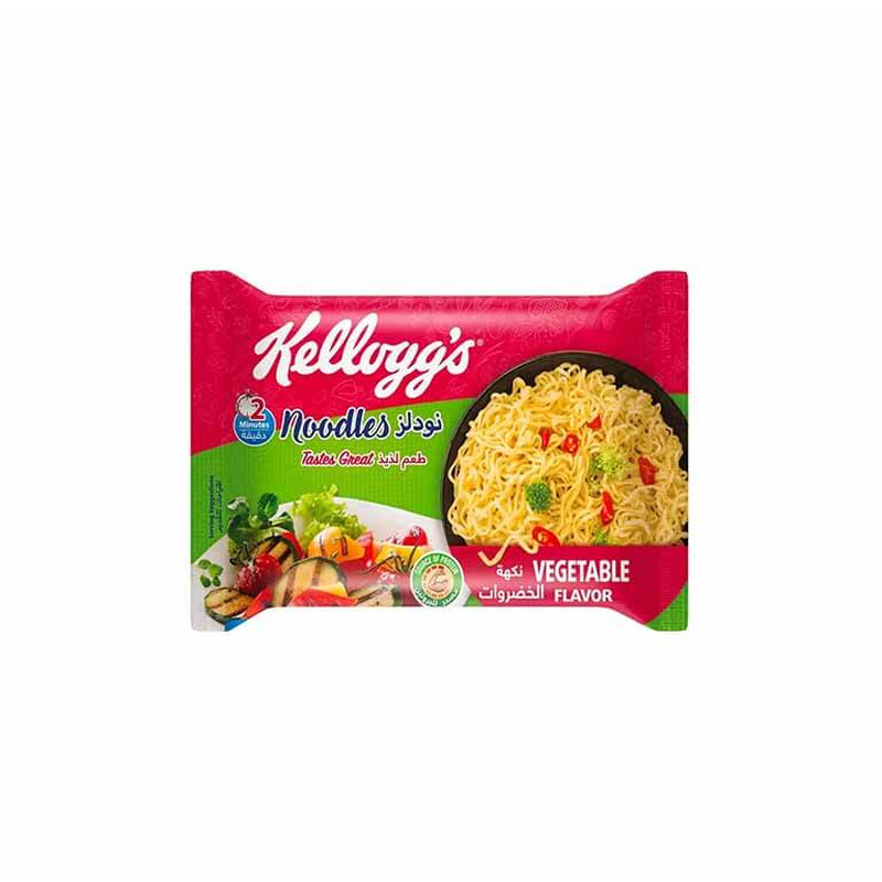 Kiirnuudlid Kelloggs Juurvilja 70g